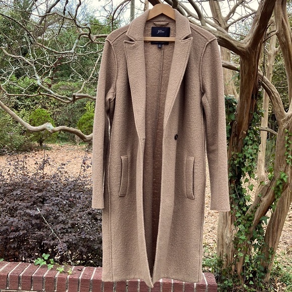J Crew Daphne Italian Boiled Wool Coat - Picture 2 of 11